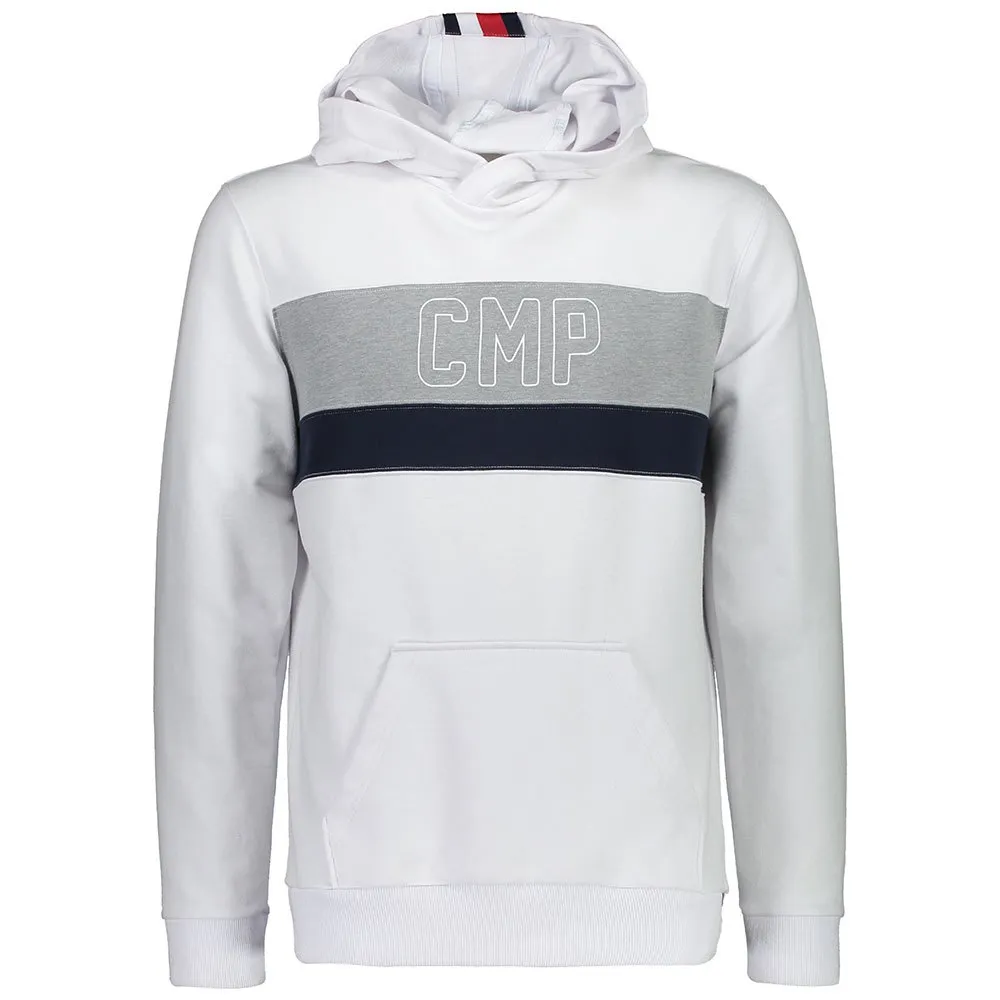 CMP Fix 39d8027 Tröja Med Huva, White