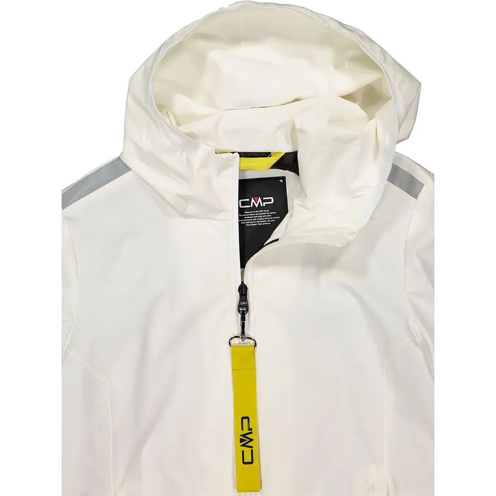 CMP Fix Hood 30z5566 Jacka, B.co gesso
