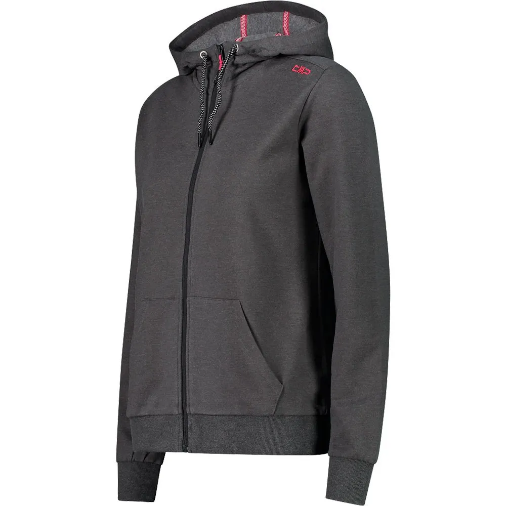 CMP Fix Hood 31d4276m Jacka, Anthracite melange