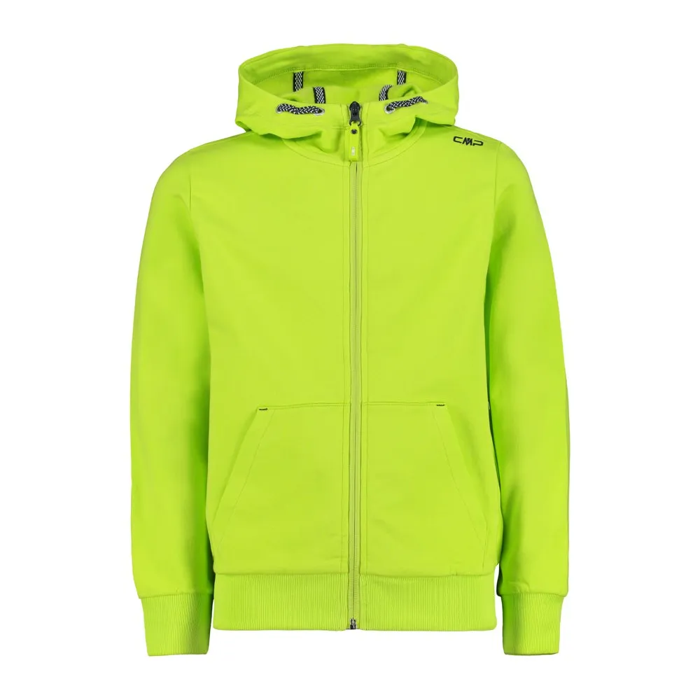 CMP Fix Hood 31d4414 Fleecejacka Med Huva, Acido, 4Y