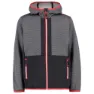 CMP Fix Hood 31h1924 Fleecejacka Med Huva