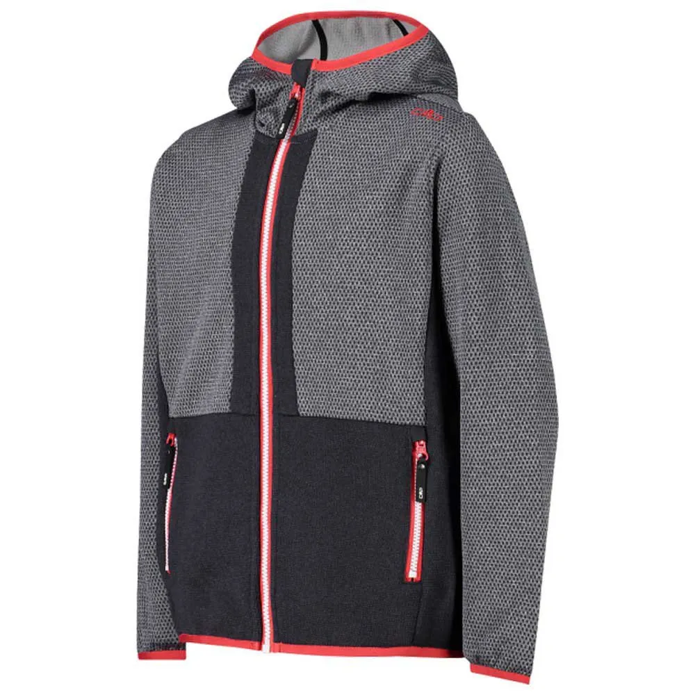 CMP Fix Hood 31h1924 Fleecejacka Med Huva