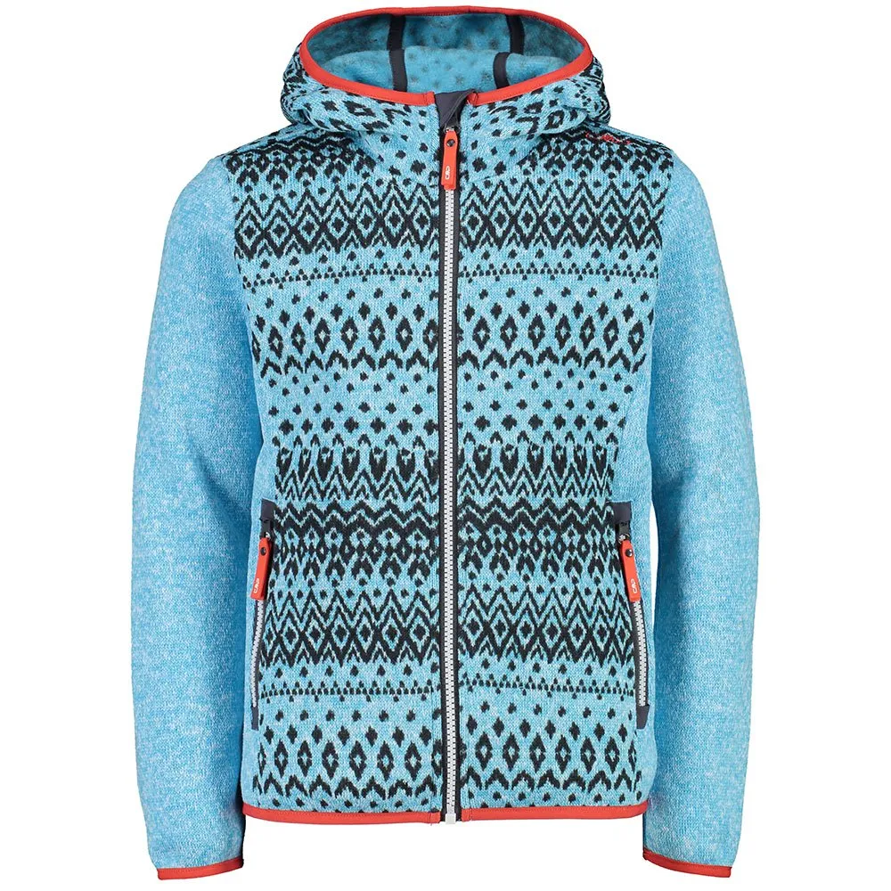 CMP Fix Hood 31h1935 Fleecejacka Med Dragkedja