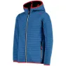 CMP Fix Hood 31m1894 Fleecejacka Med Huva, Royal melange, 3Y