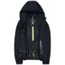CMP Fix Hood 31z6607p Jacka, Black blue