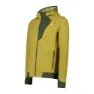 CMP Fix Hood 32e1417 Fleecejacka Med Huva, Agave melange