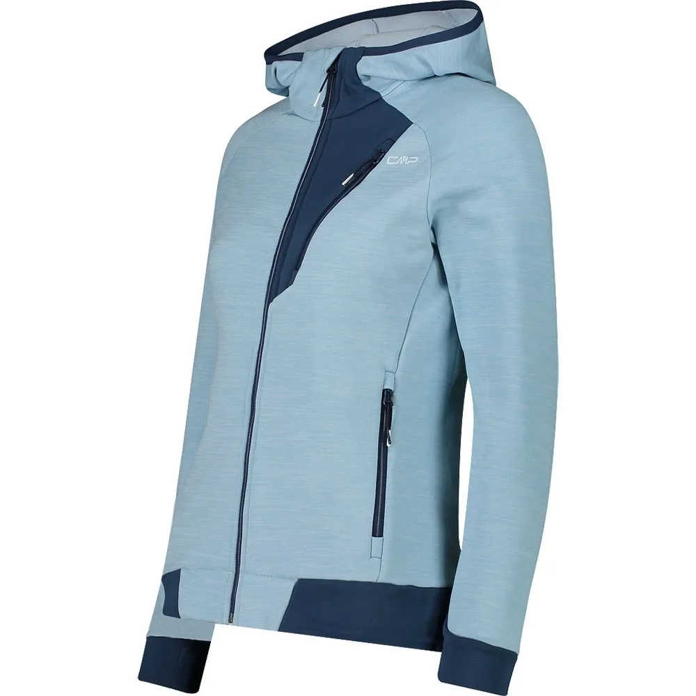 CMP Fix Hood 32e2406 Fleecejacka Med Huva