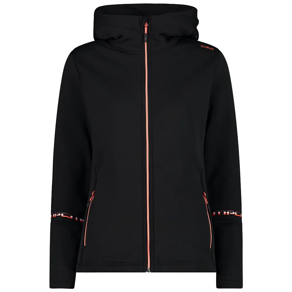 CMP Fix Hood 32e4076 Fleecejacka Med Huva