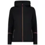CMP Fix Hood 32e4076 Fleecejacka Med Huva