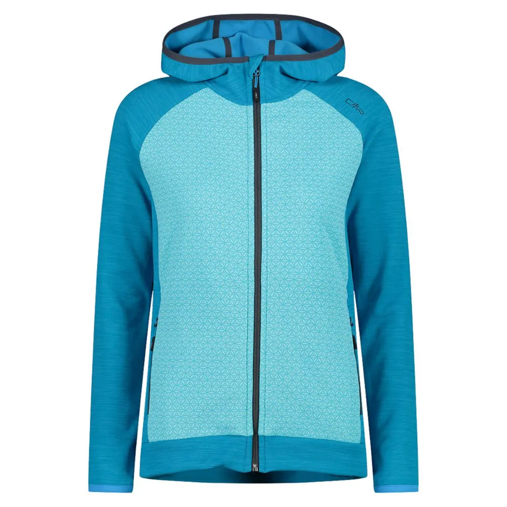 CMP Fix Hood 32e5746 Fleecejacka Med Dragkedja