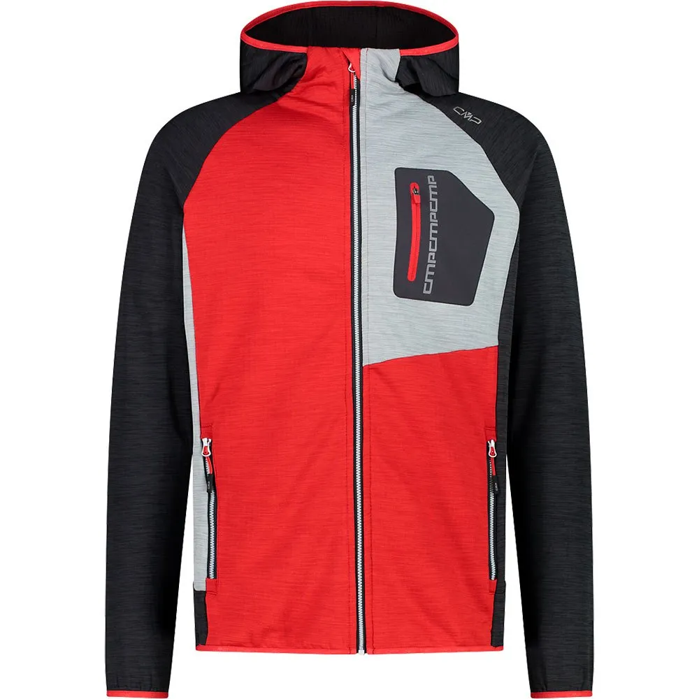 CMP Fix Hood 32g4357 Fleecejacka Med Huva, Ferrari
