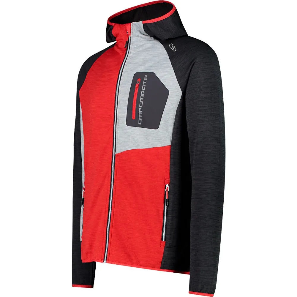 CMP Fix Hood 32g4357 Fleecejacka Med Huva, Ferrari