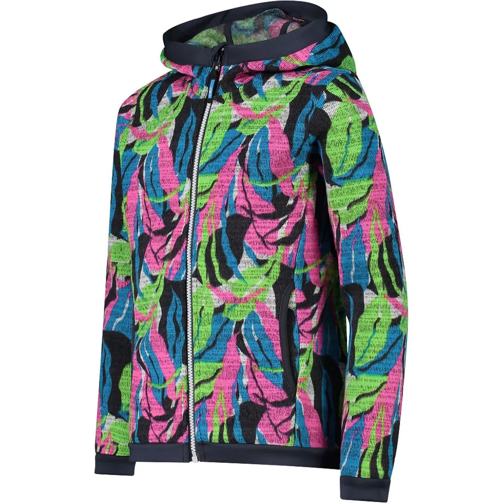 CMP Fix Hood 32h1255 Fleecejacka Med Huva CMP Fix Hood 32h1255 Fleecejacka Med Huva