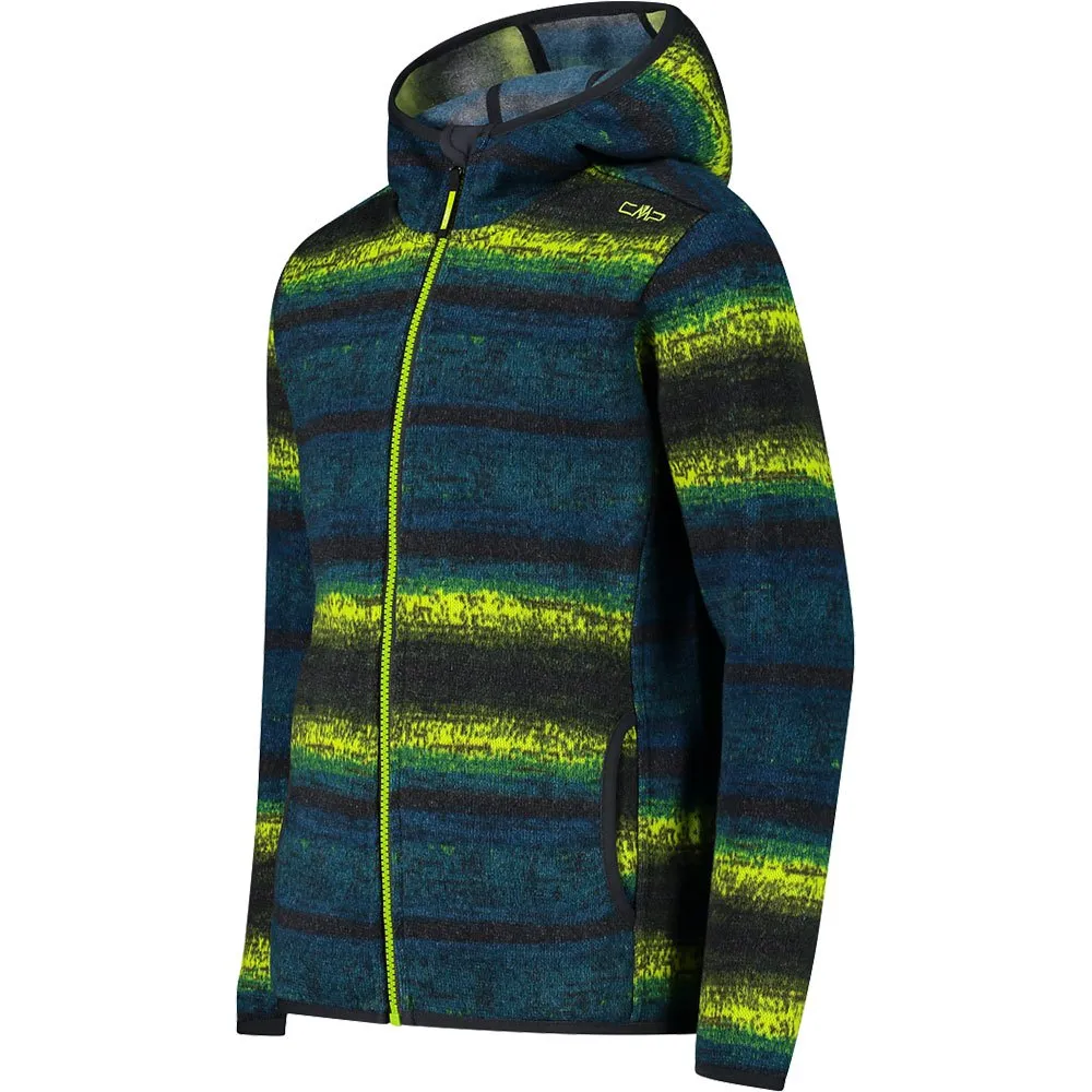 CMP Fix Hood 32h1314 Fleecejacka Med Huva CMP Fix Hood 32h1314 Fleecejacka Med Huva