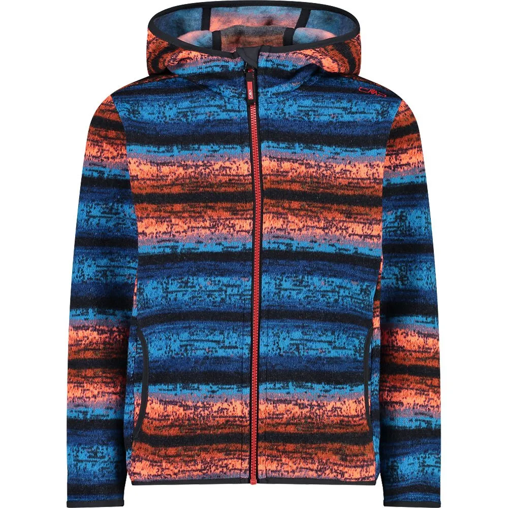 CMP Fix Hood 32h1314 Fleecejacka Med Huva CMP Fix Hood 32h1314 Fleecejacka Med Huva