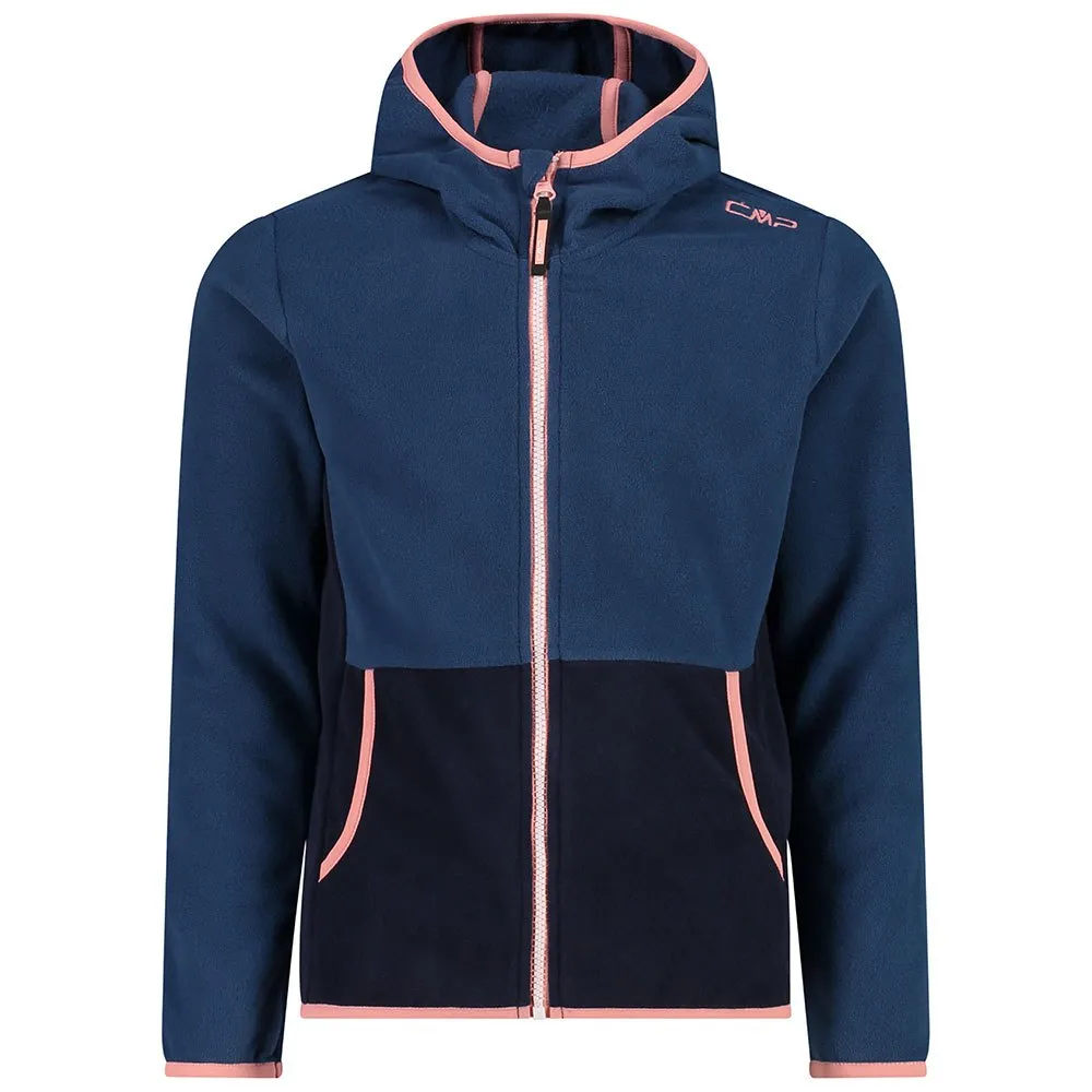 CMP Fix Hood 32h1375 Fleecejacka Med Huva