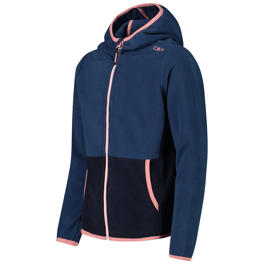 CMP Fix Hood 32h1375 Fleecejacka Med Huva