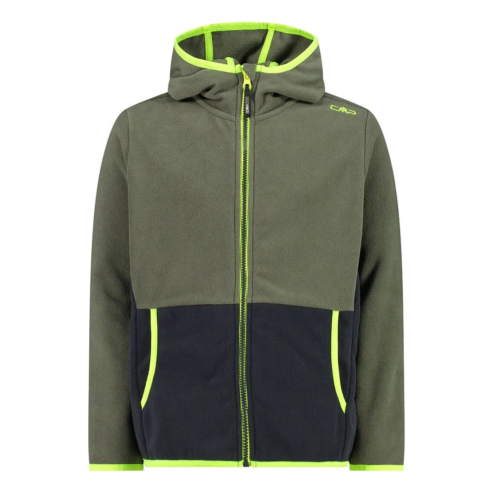 CMP Fix Hood 32h1384 Fleecejacka Med Dragkedja