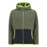 CMP Fix Hood 32h1384 Fleecejacka Med Dragkedja