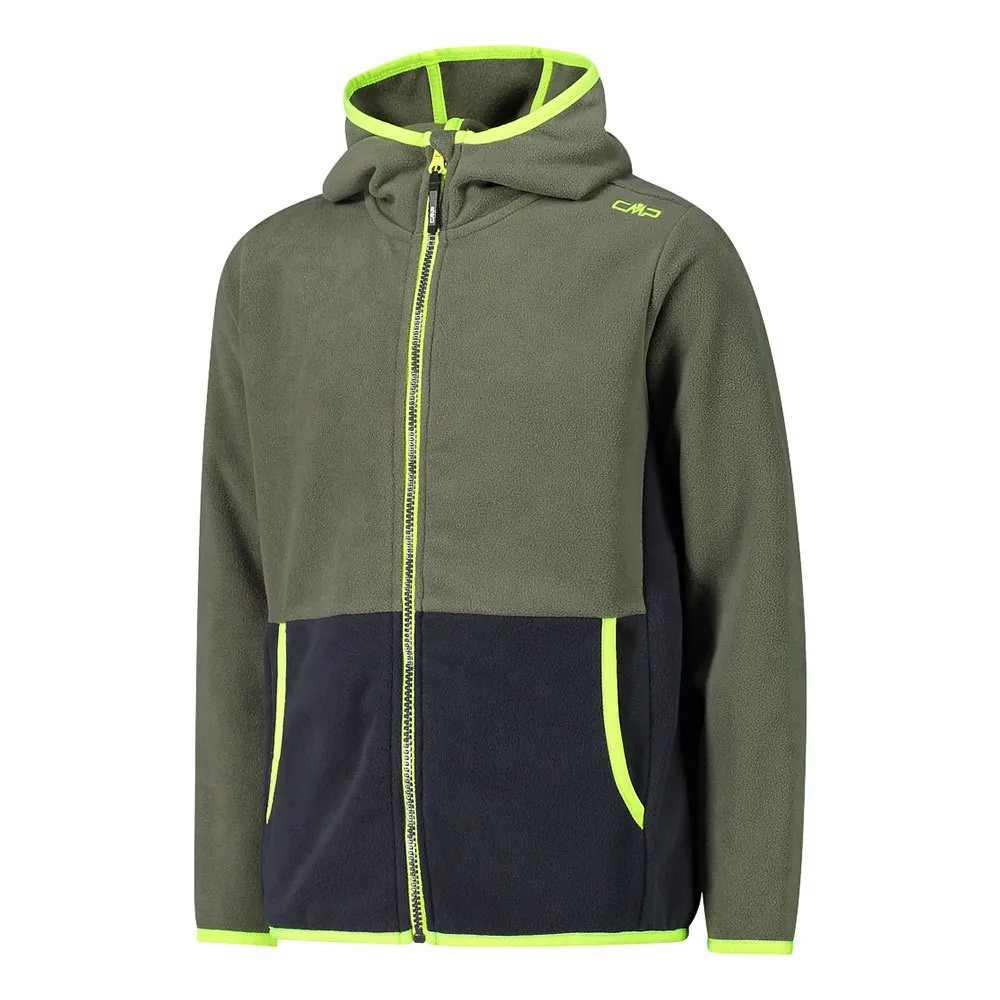 CMP Fix Hood 32h1384 Fleecejacka Med Dragkedja