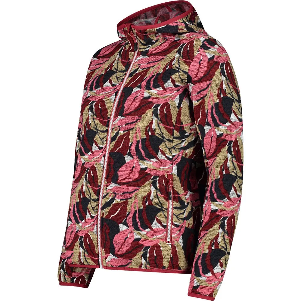 CMP Fix Hood 32h1936 Fleecejacka Med Huva