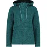 CMP Fix Hood 32h2066 Fleecejacka Med Huva, Lagoon / black