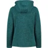 CMP Fix Hood 32h2066 Fleecejacka Med Huva, Lagoon / black