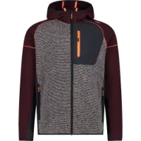 CMP Fix Hood 32h2187 Fleecejacka Med Huva