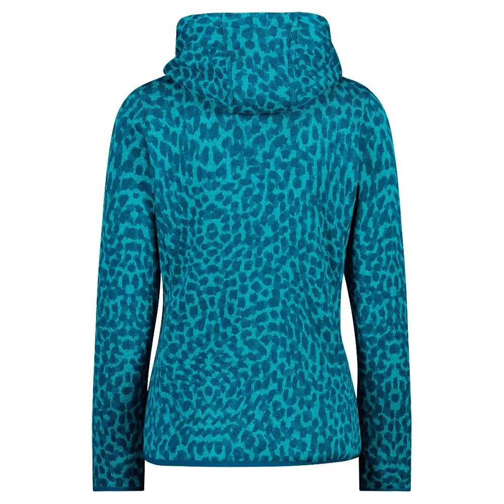 CMP Fix Hood 32h3576 Fleecejacka Med Huva