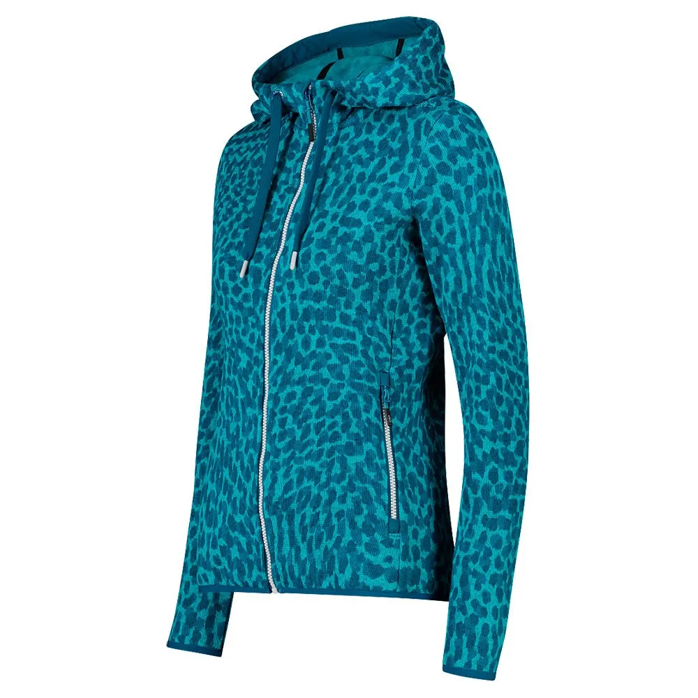 CMP Fix Hood 32h3576 Fleecejacka Med Huva CMP Fix Hood 32h3576 Fleecejacka Med Huva