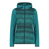 CMP Fix Hood 32h3586 Fleecejacka Med Huva