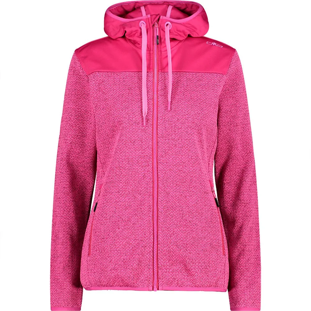 CMP Fix Hood 32h5666 Fleecejacka Med Dragkedja
