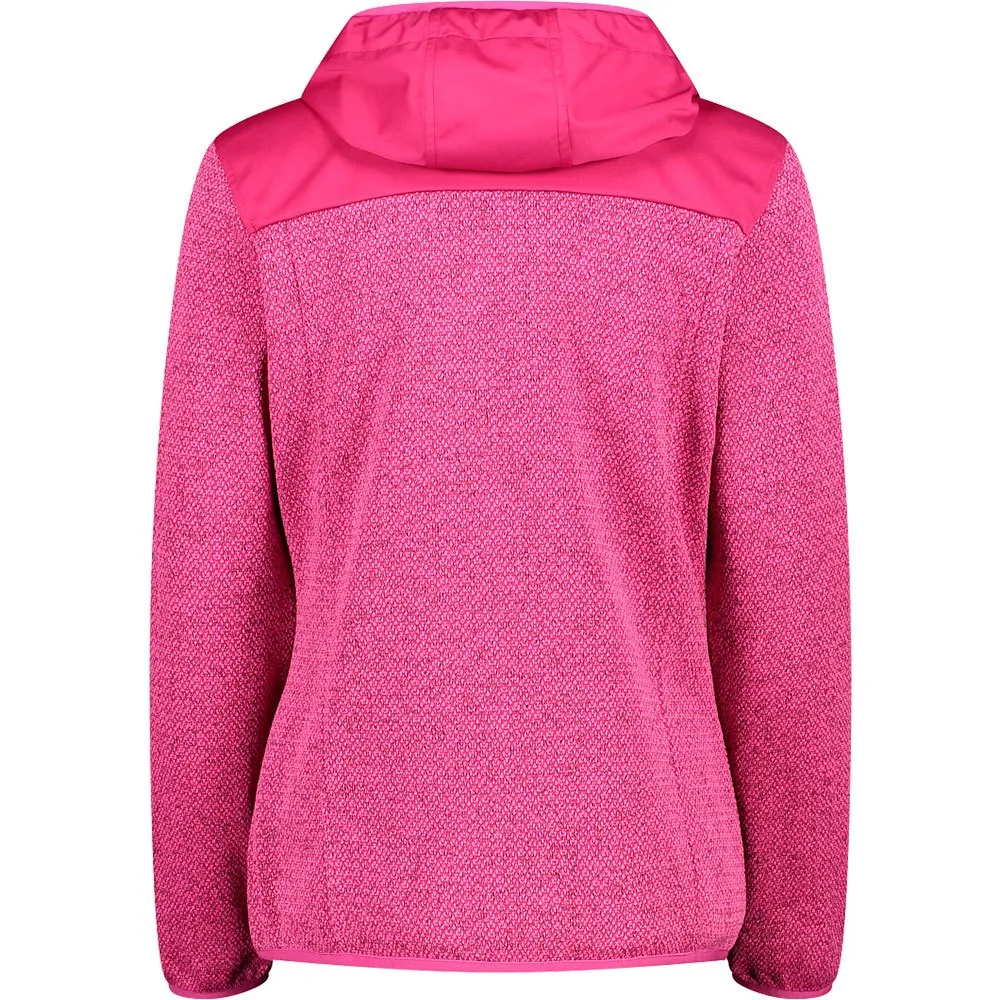 CMP Fix Hood 32h5666 Fleecejacka Med Dragkedja