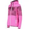 CMP Fix Hood 32h5686 Fleecejacka Med Huva, Purple fluo