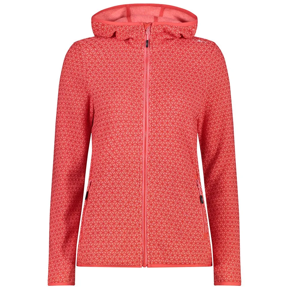 CMP Fix Hood 32h5696 Fleecejacka Med Dragkedja