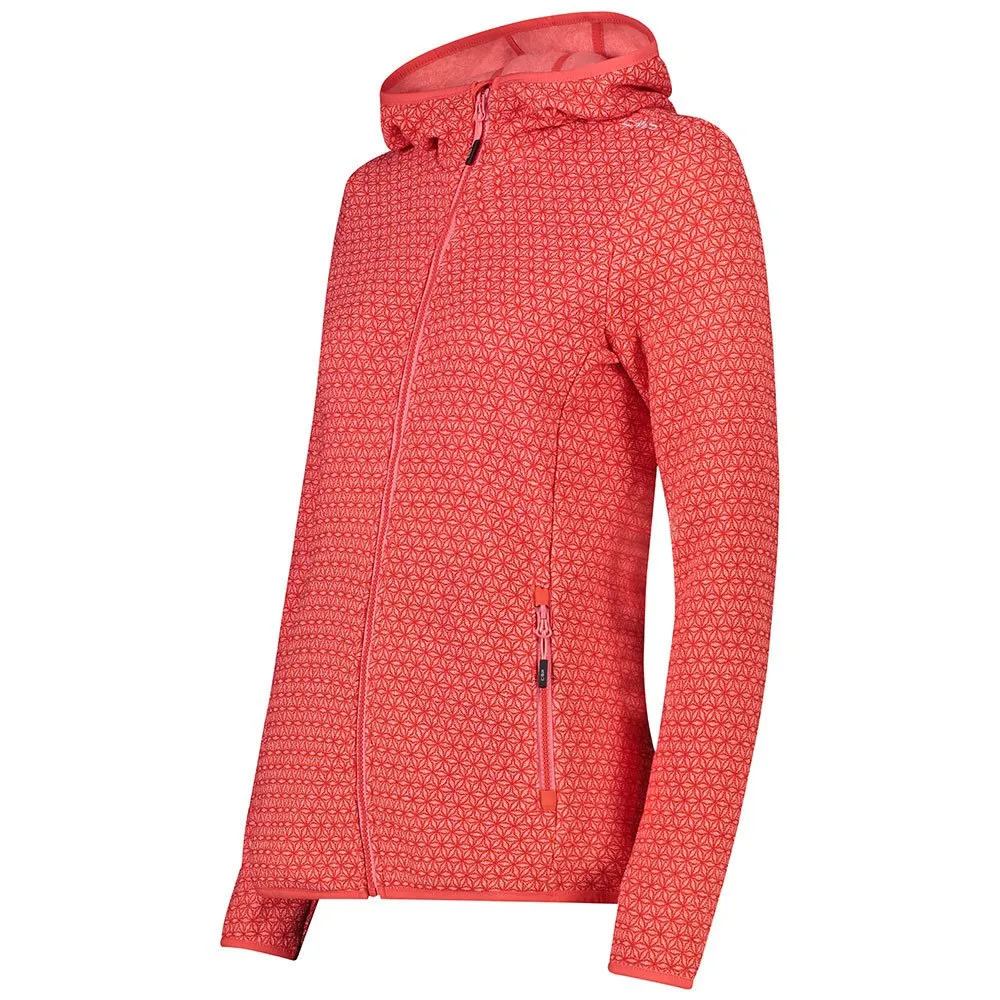 CMP Fix Hood 32h5696 Fleecejacka Med Dragkedja