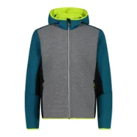 CMP Fix Hood 32m2257 Fleecejacka Med Huva
