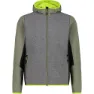 CMP Fix Hood 32m2257 Fleecejacka Med Huva