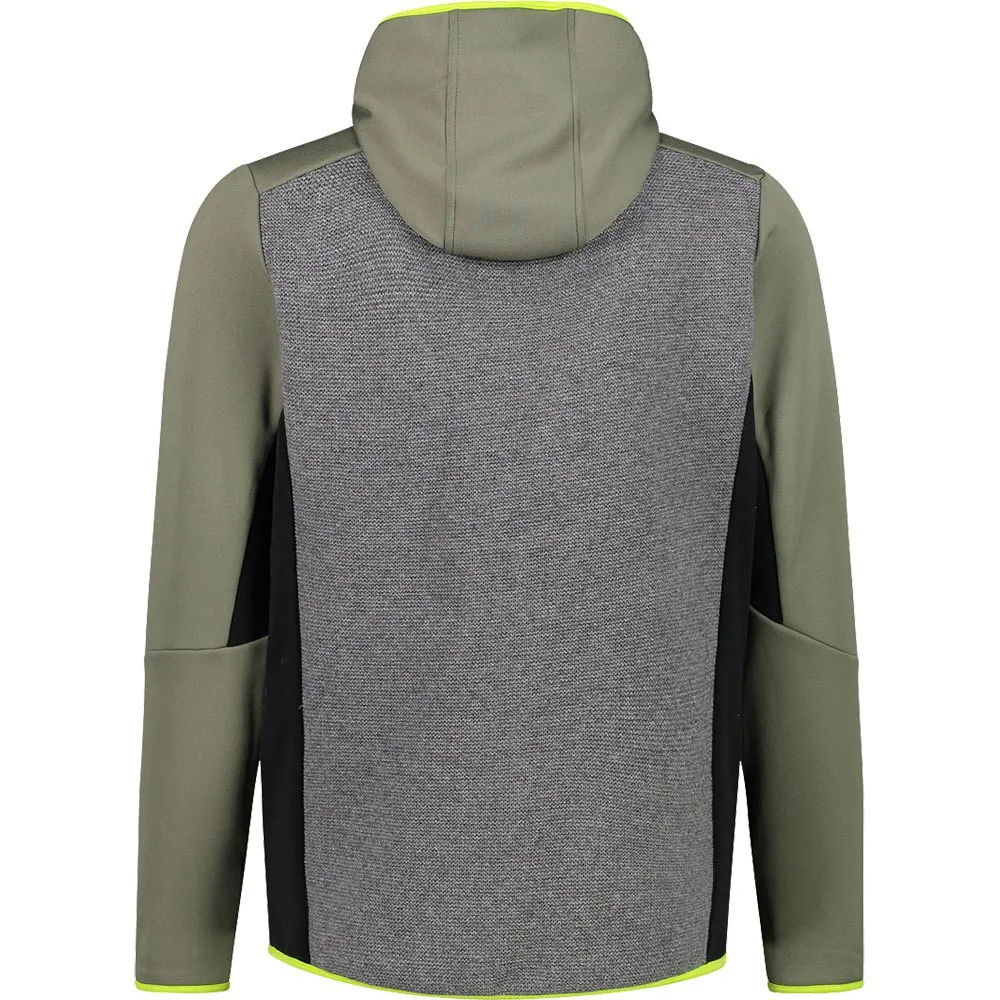 CMP Fix Hood 32m2257 Fleecejacka Med Huva