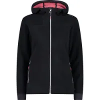 CMP Fix Hood 32m2476 Fleecejacka Med Huva CMP Fix Hood 32m2476 Fleecejacka Med Huva