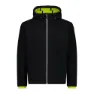CMP Fix Hood 32m2487 Softshelljacka, Black / acid