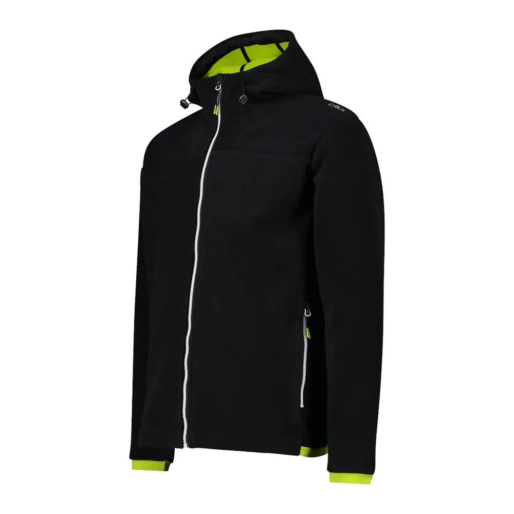 CMP Fix Hood 32m2487 Softshelljacka, Black / acid