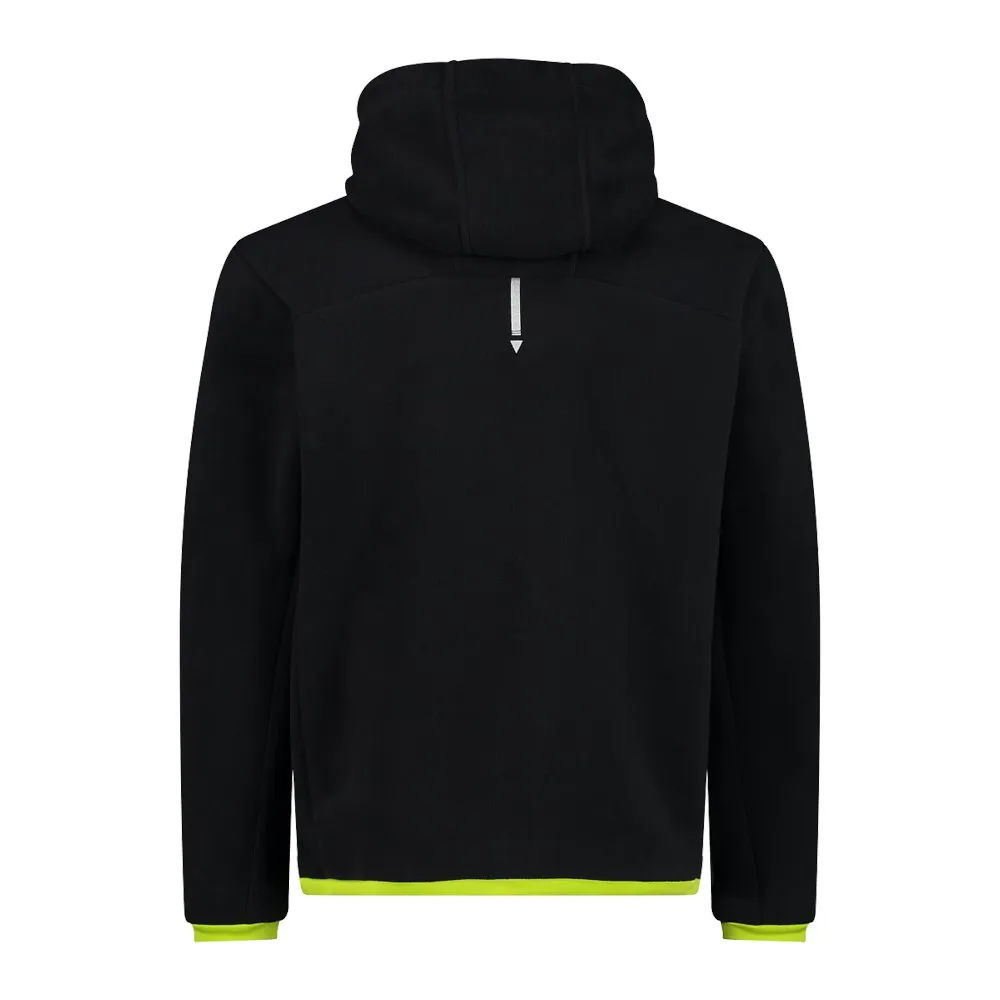 CMP Fix Hood 32m2487 Softshelljacka, Black / acid