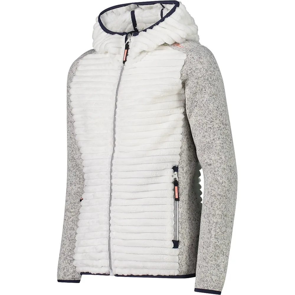 CMP Fix Hood 32p1245 Fleecejacka Med Huva