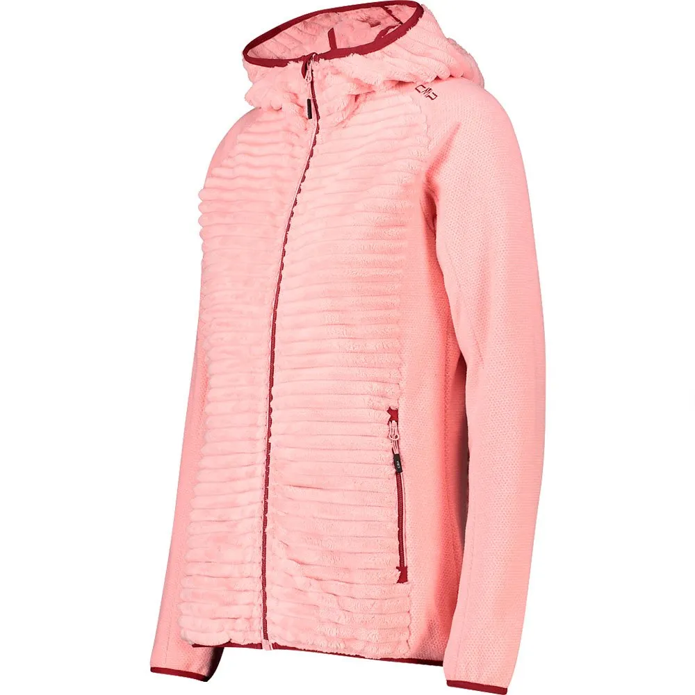 CMP Fix Hood 32p1976 Fleecejacka Med Huva