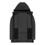 CMP Fix Hood Full Zip 31m3766 Tröja, Asphalt melange