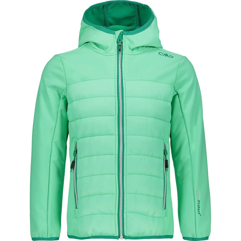CMP Fix Hood Hybrid 38a2035 Softshelljacka, Ice mint, 6Y