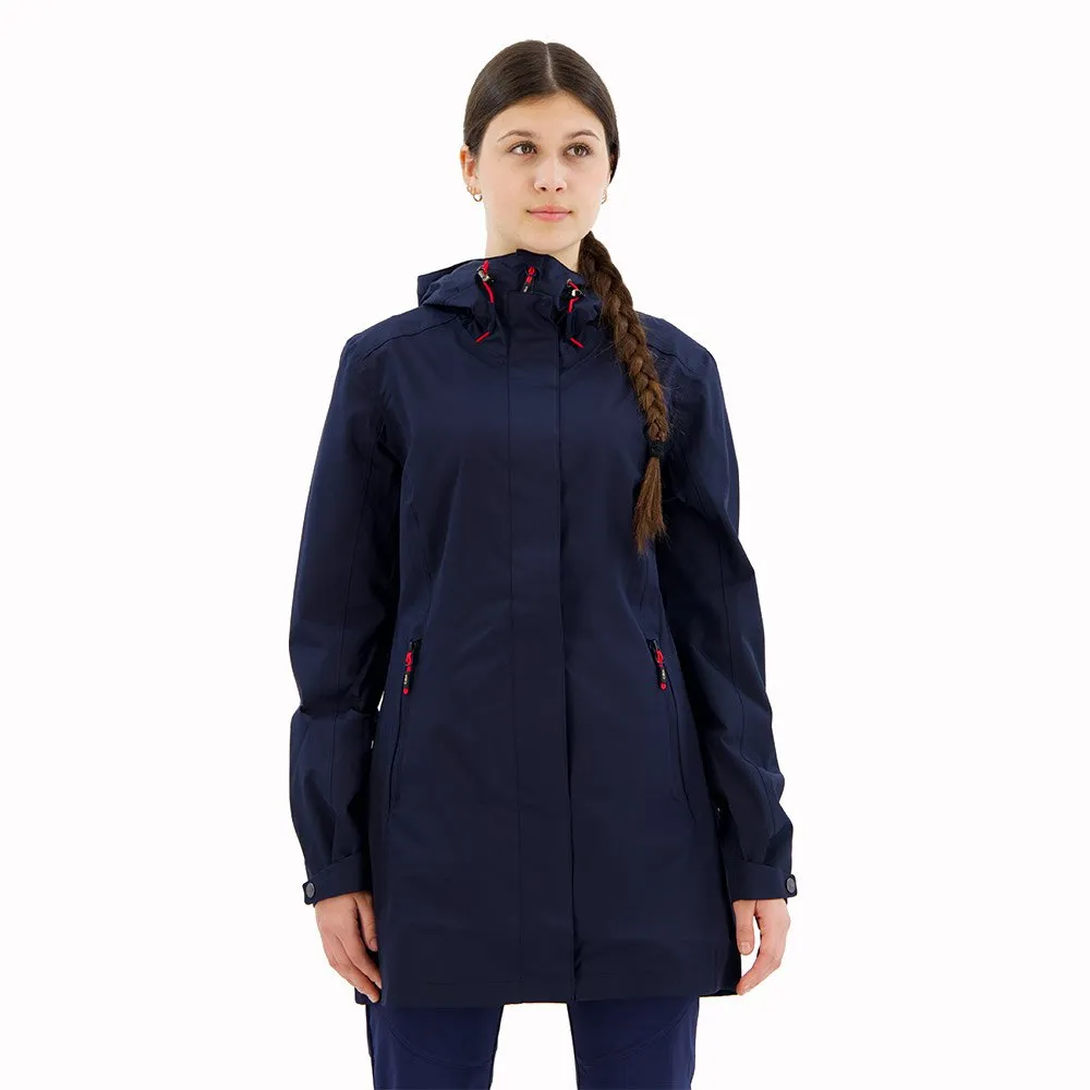 CMP Fix Hood Long 38z5386 Softshelljacka, Black blue
