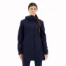 CMP Fix Hood Long 38z5386 Softshelljacka, Black blue