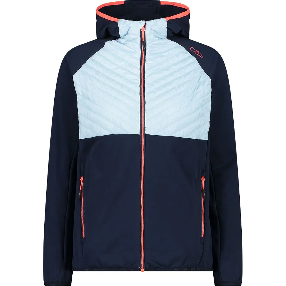 CMP Hybrid Fix Hood 32e4296 Jacka, Black blue